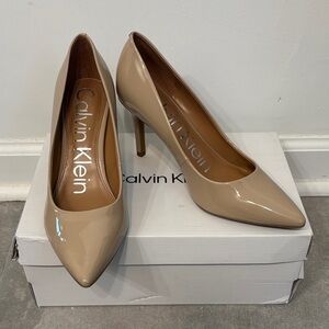 Calvin Klein Gayle2 Women's Beige Heels